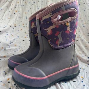 Bogs Kids' Purple and Pink Snow Boots